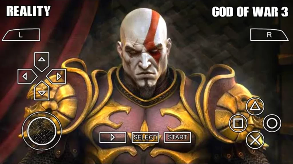 God of War PPSSPP highly Compressed ISO ppsspp game